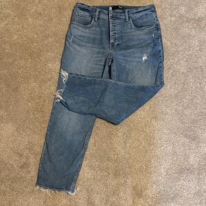 Kut from the Kloth High Rise Distressed Jeans